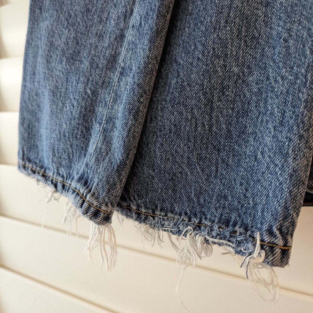 Agolde Riley High Rise Straight Cropped Jeans - Picture 5 of 12